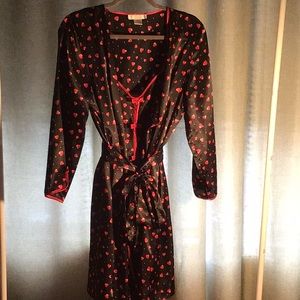 Women’s 2 piece night grown NWOT